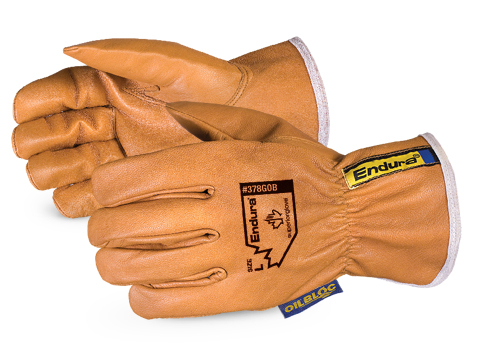 378GOB Superior Glove®  Endura® Oilbloc™ Goat-Grain Driver Gloves